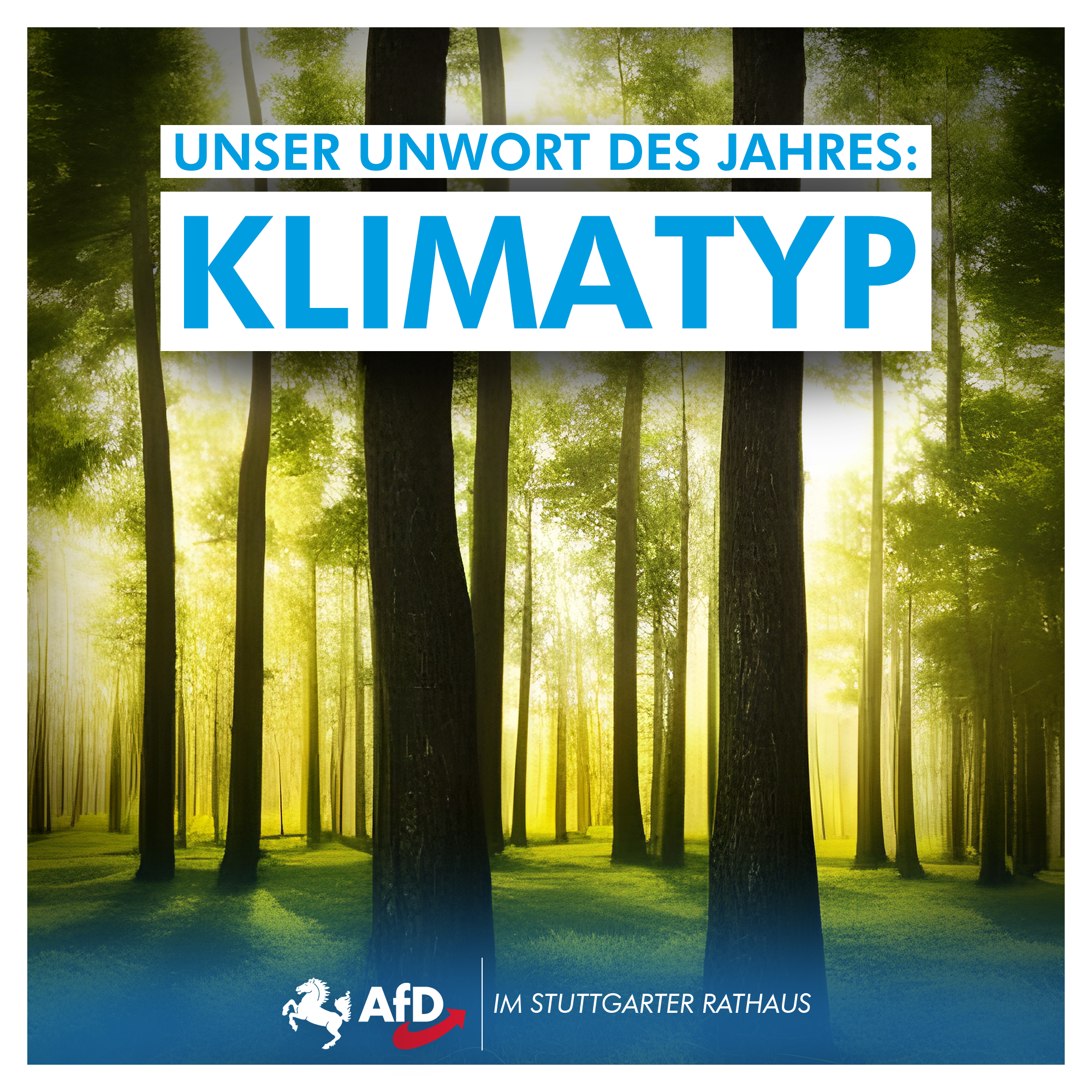 Unser Unwort des Jahres: Klimatyp