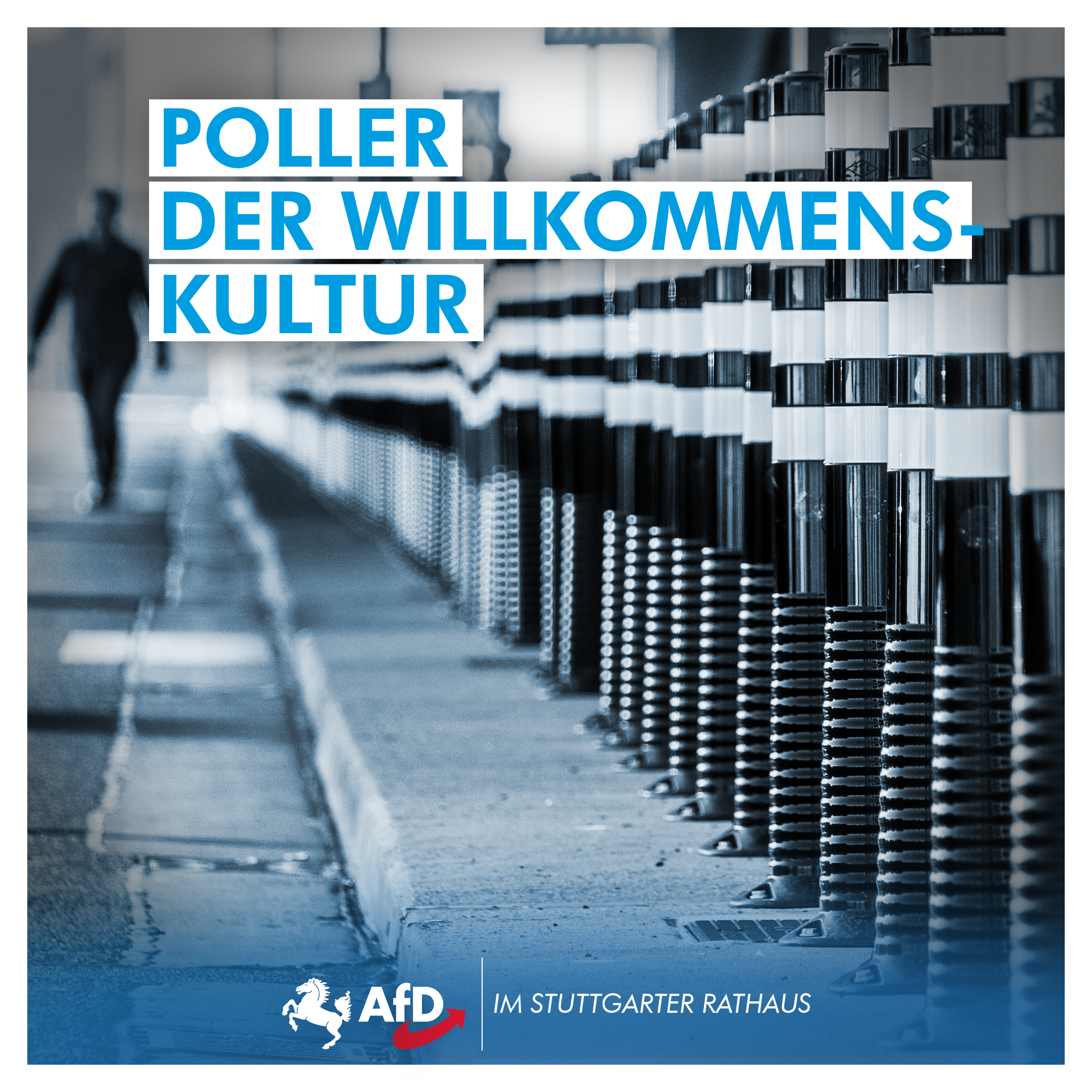 Poller der Willkommenskultur