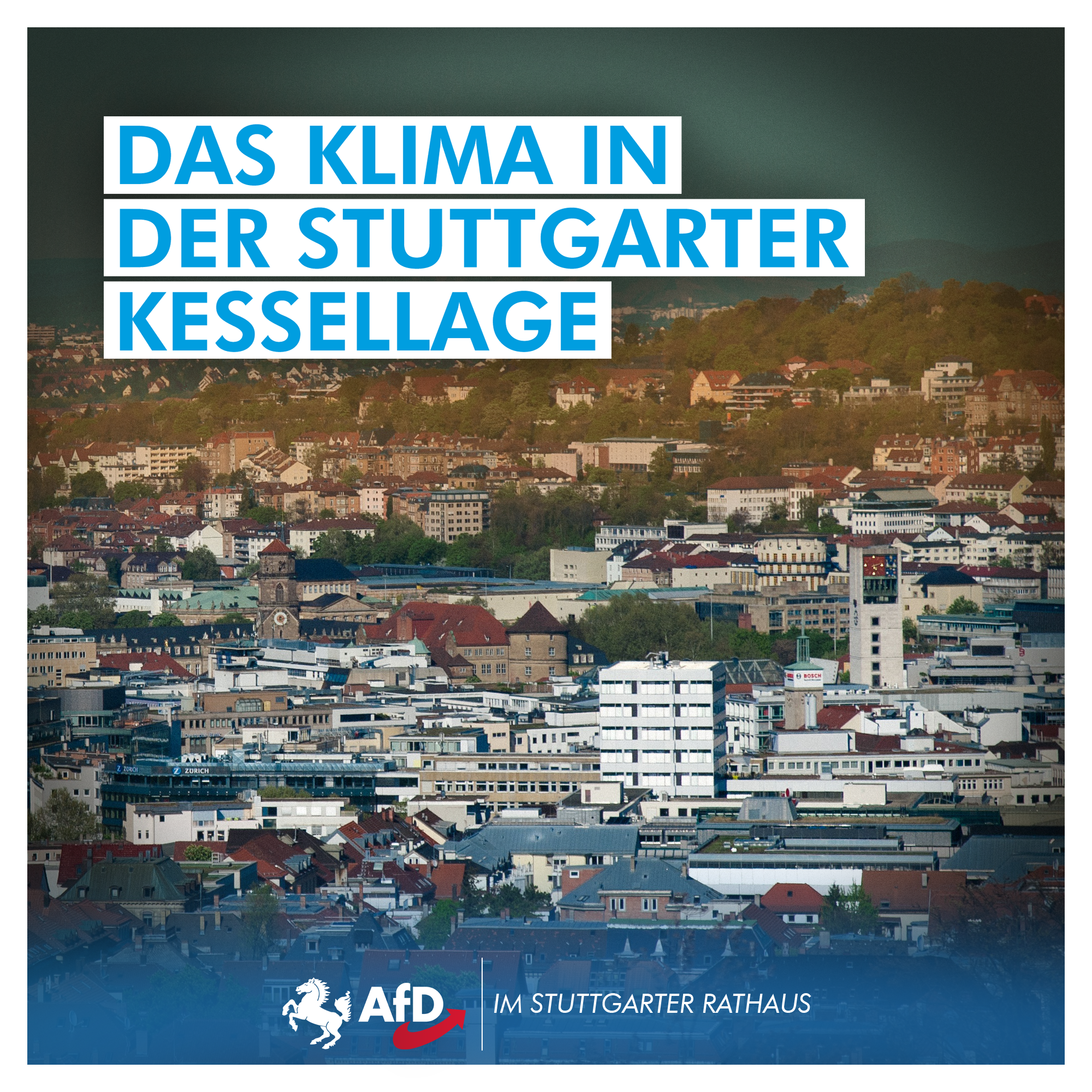 Das Klima in der Stuttgarter Kessellage