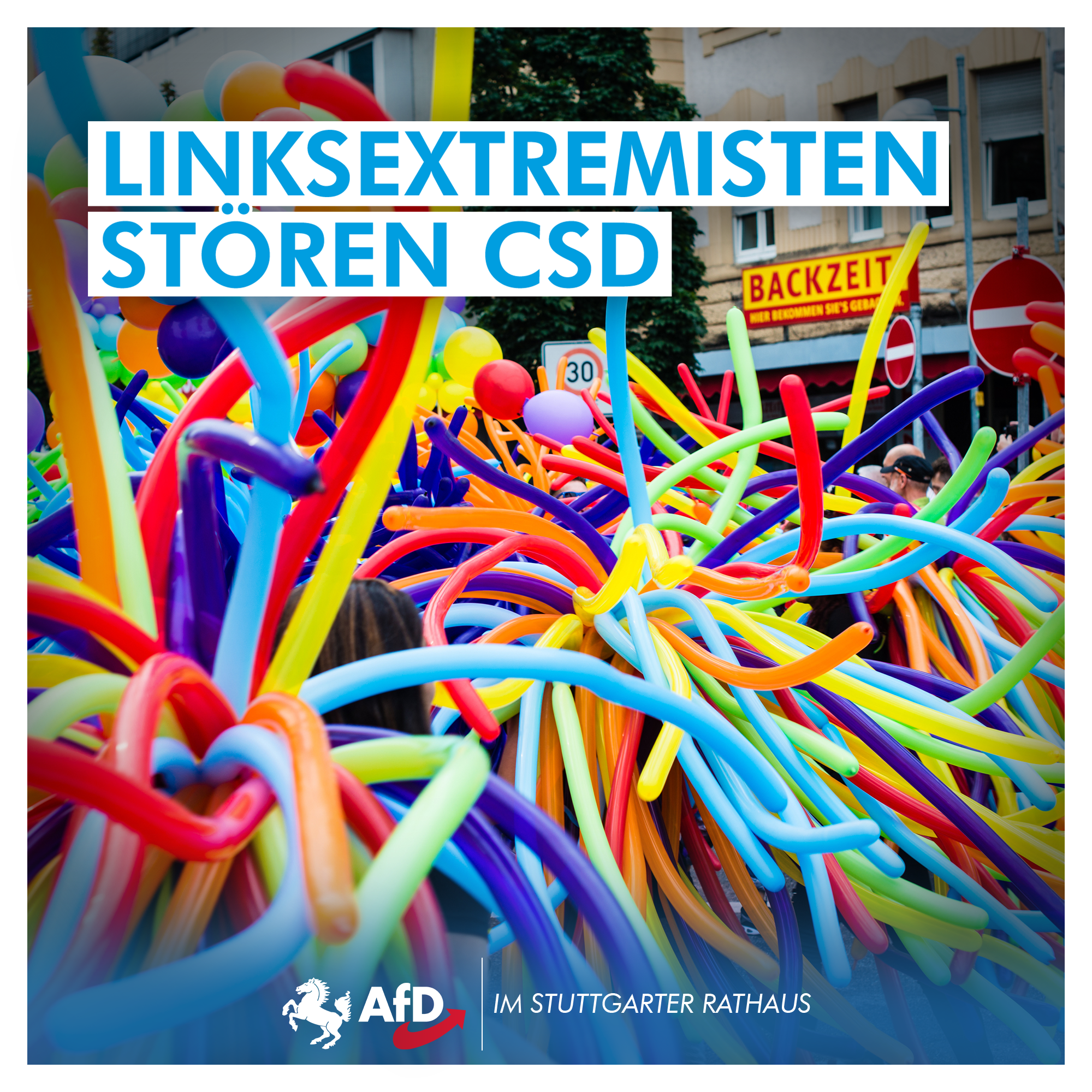 Linksextremisten stören CSD