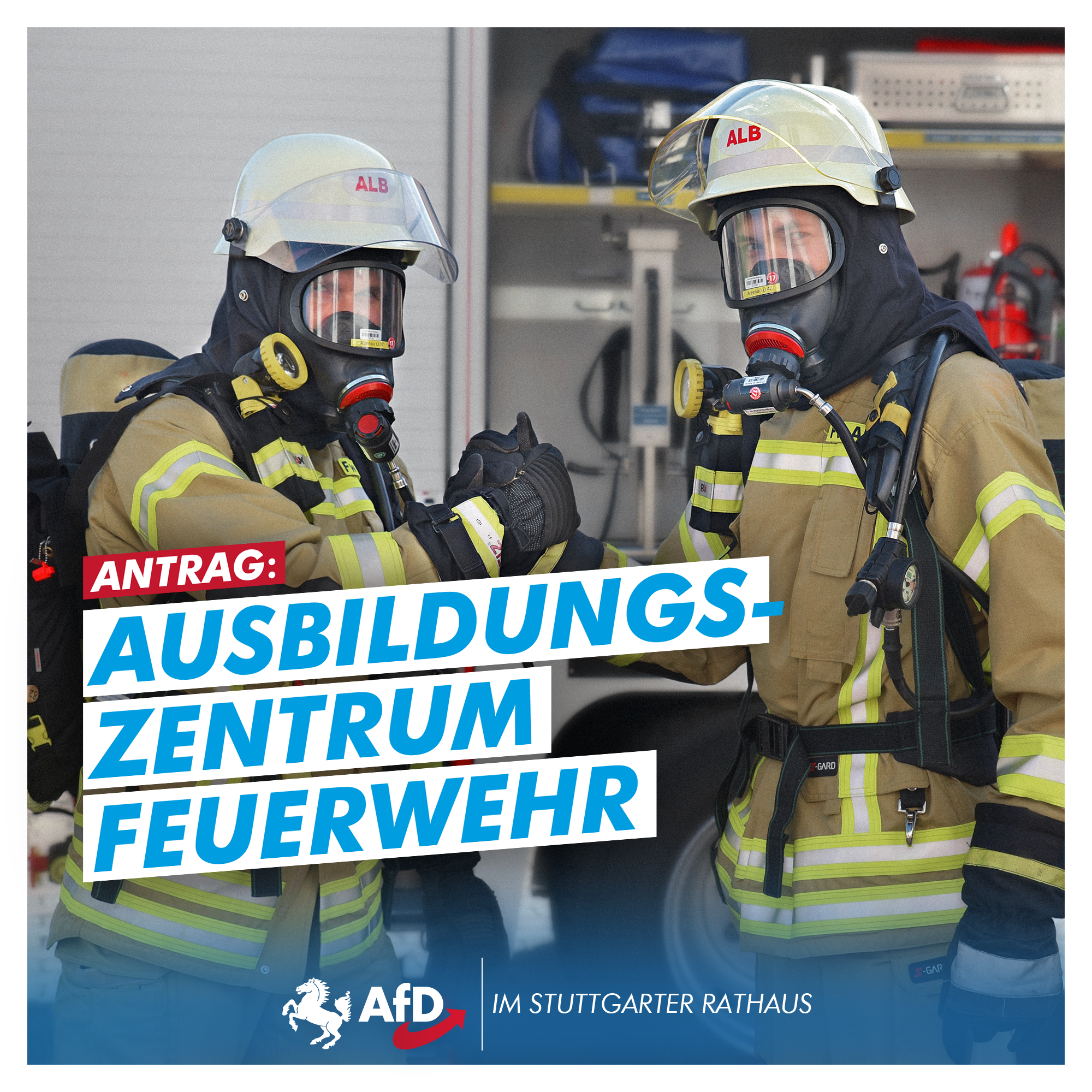 Antrag: Aus- und Fortbildungszentrum Feuerwehr- mit 15.000 qm Flächenbedarf realistisch planen