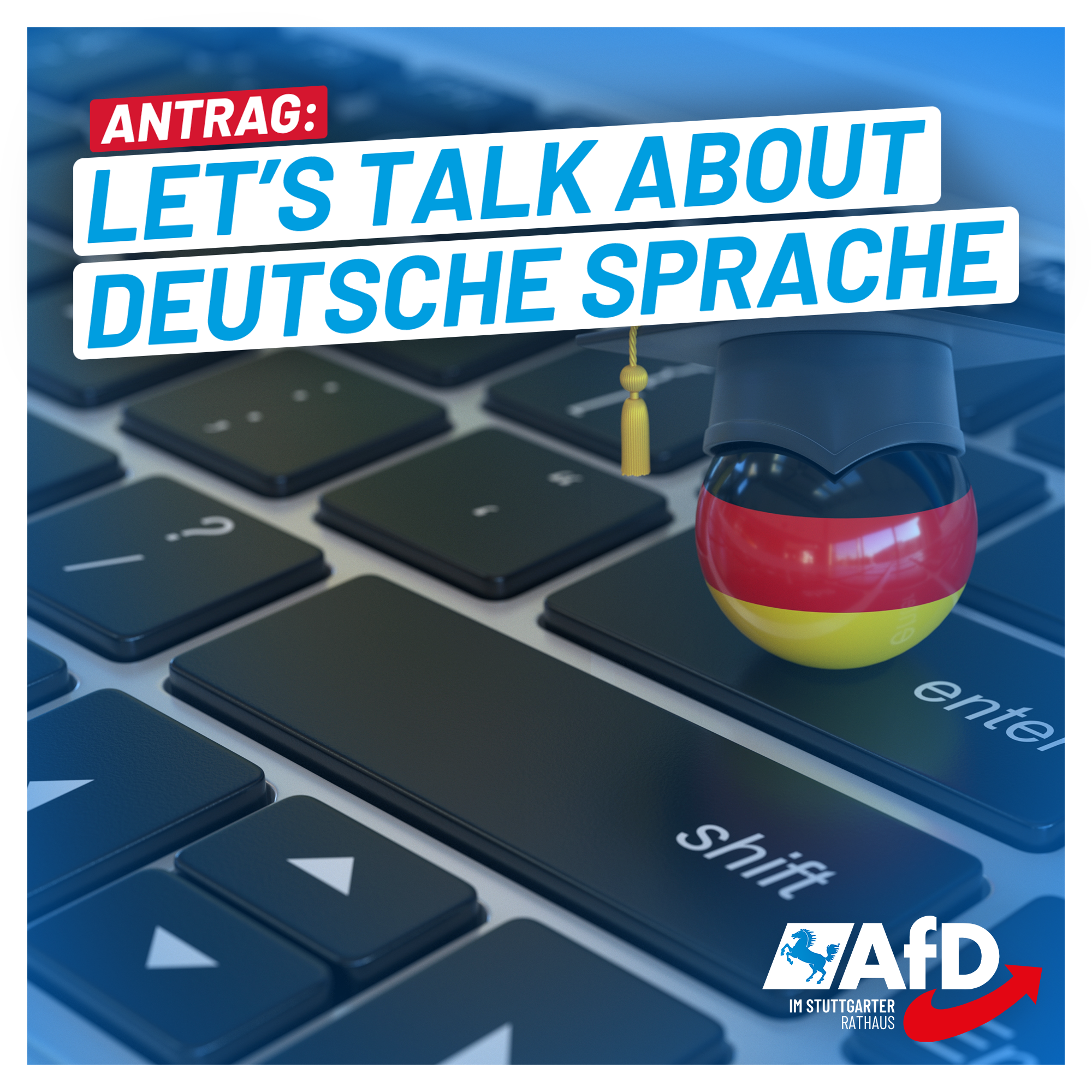 Antrag: Let’s talk about deutsche Sprache – Die LHS achtet darauf, weniger Anglizismen zu verwenden