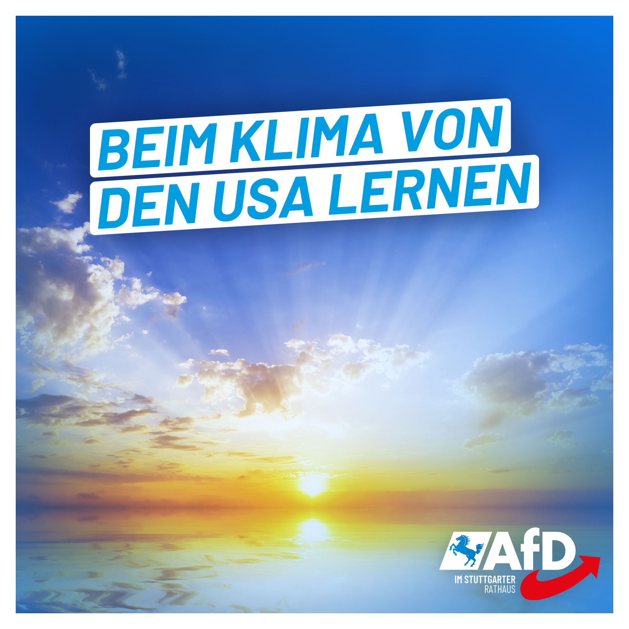 Beim Klima von den USA lernen