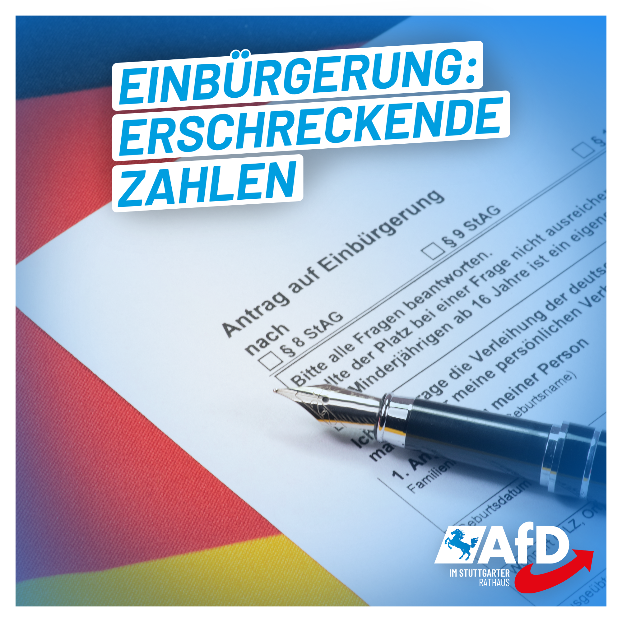 Einbürgerung: Erschreckende Zahlen