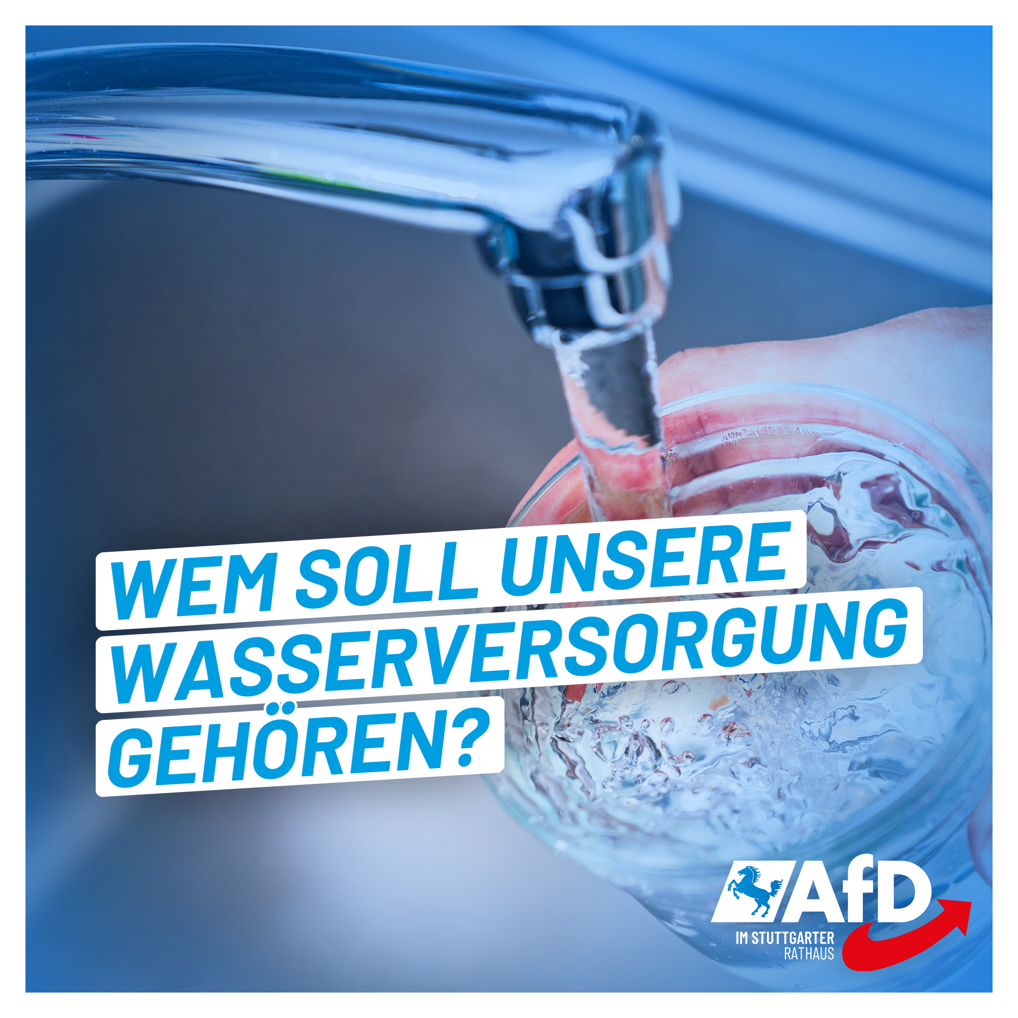 Wem soll unsere Wasserversorgung gehören?