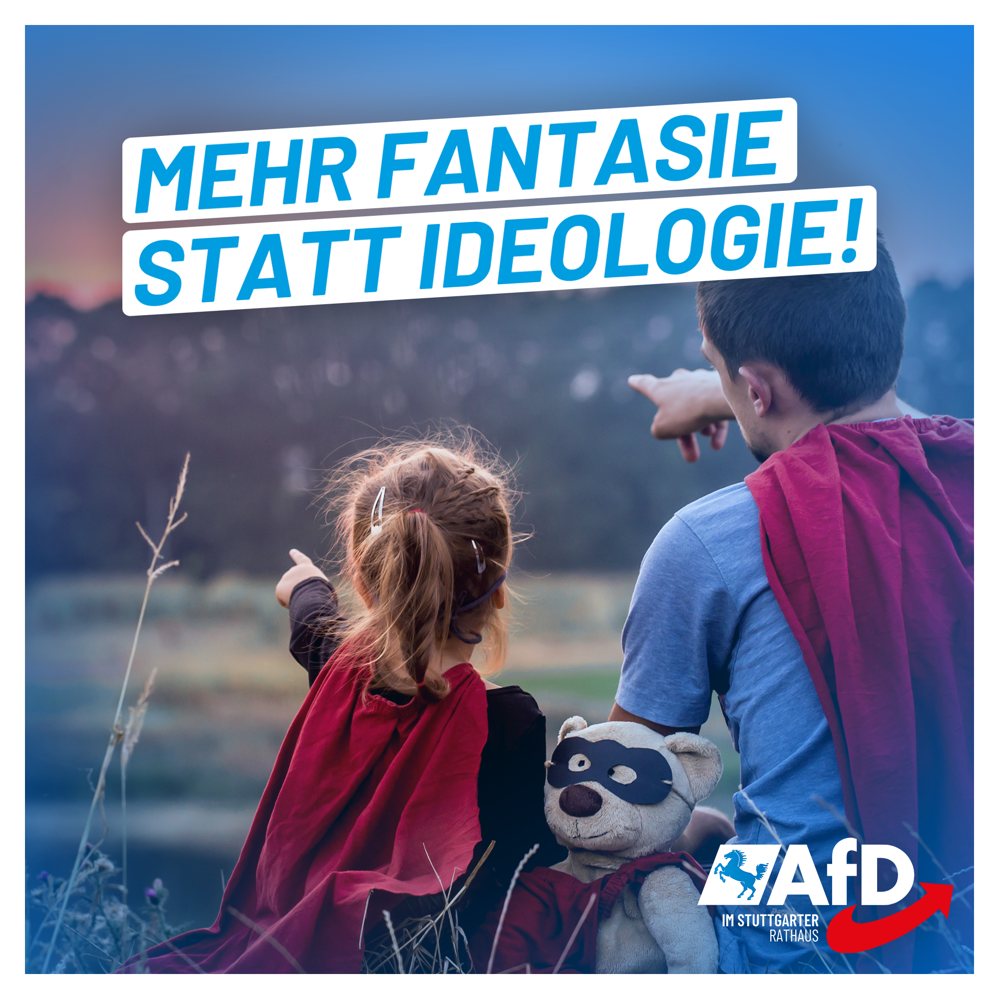 Mehr Fantasie statt Ideologie!