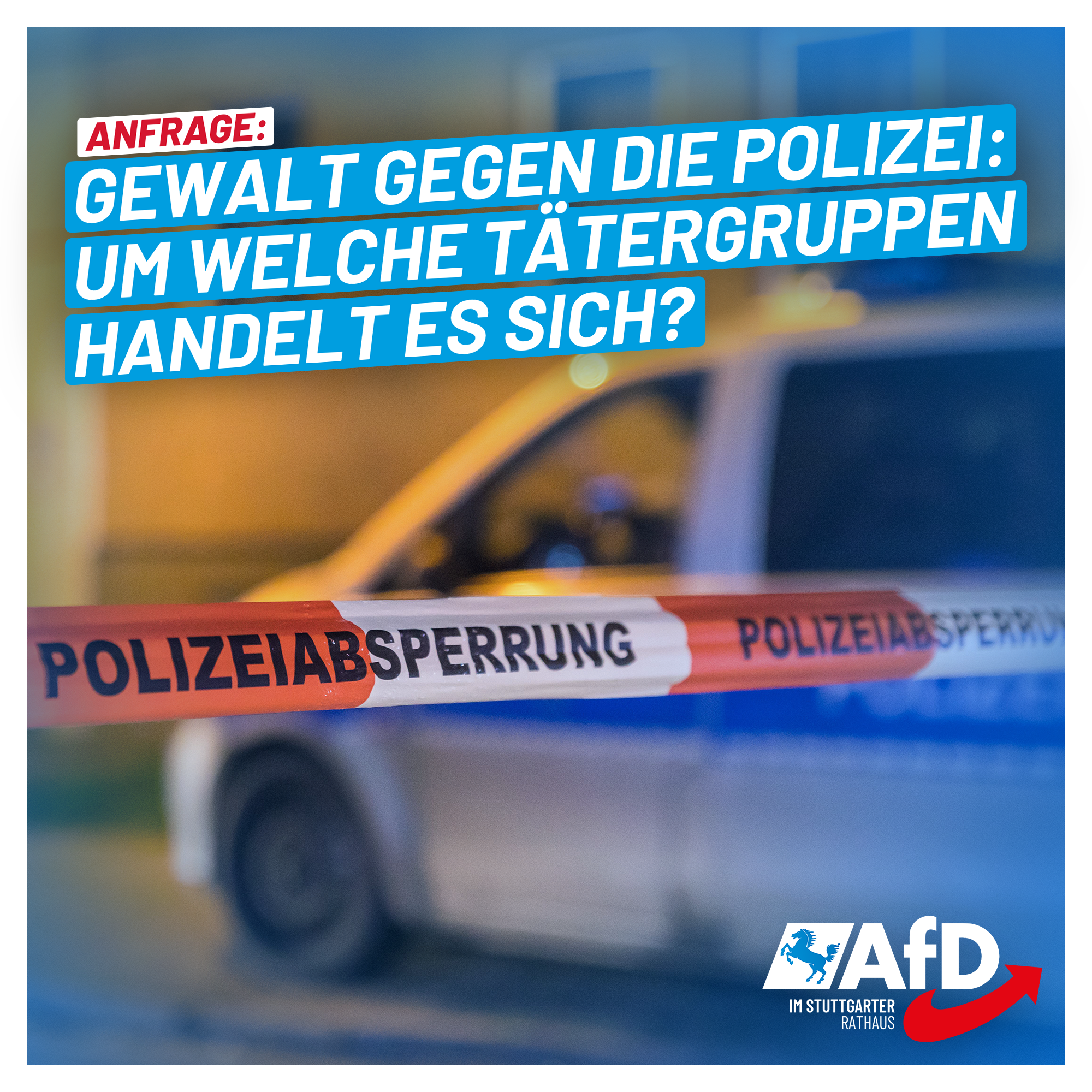 Gewalt gegen die Polizei: Um welche Tätergruppen handelt es sich?