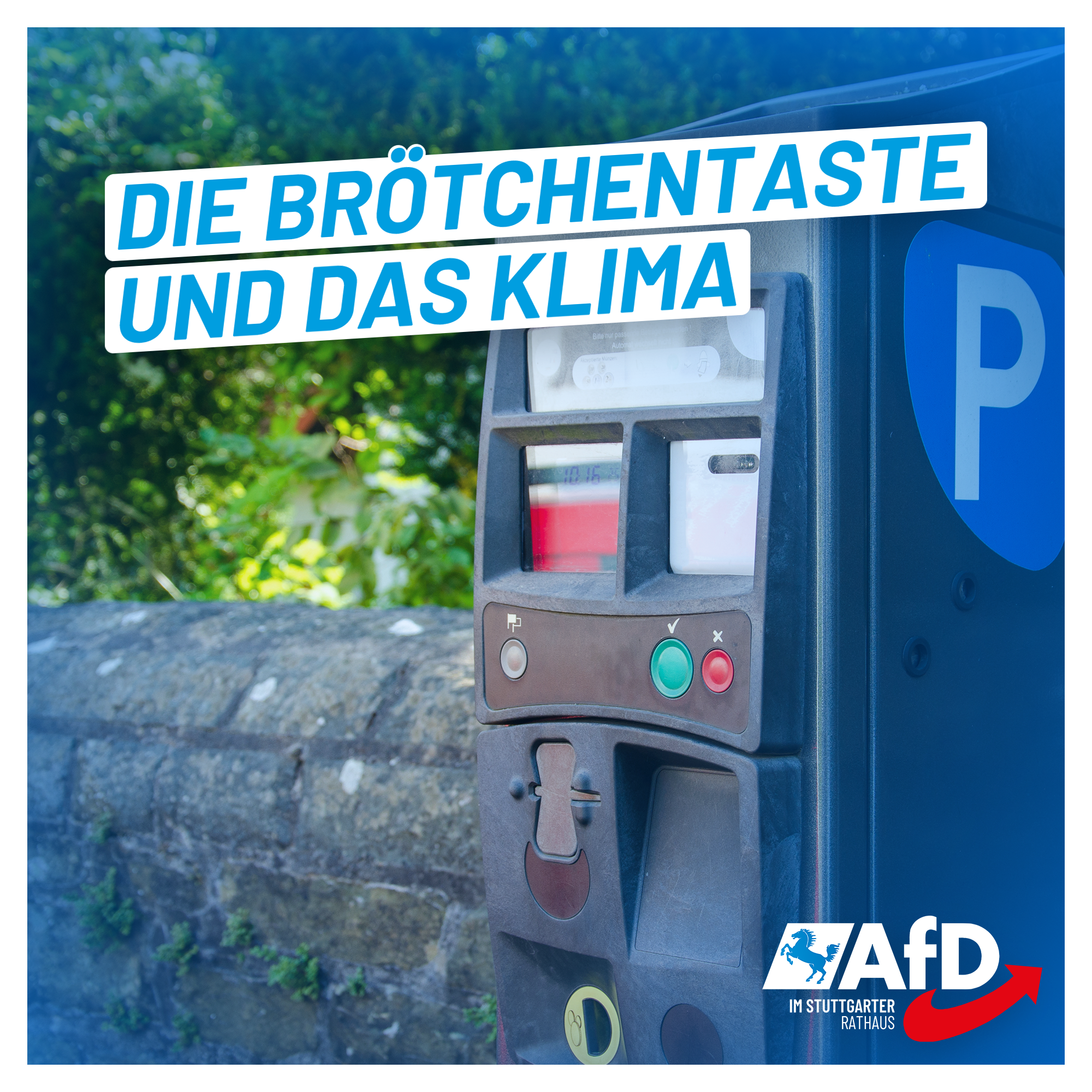 Die Brötchentaste und das Klima